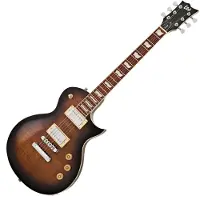 ESP Guitars ESP LTD EC-256 FM Dark Brown Sunburst