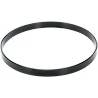 WorldMax 24" Maple Bass Drum Hoop Black Lacquer Finish