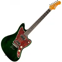 JET Guitars JJ-350 Offset Roasted Maple RW Fingerboard Green