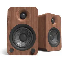 Kanto Audio Kanto YU4 Powered Bookshelf Speakers Walnut