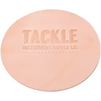 Tackle Instrument Supply Co Tackle Large Leather Bass Drum Patch Natural