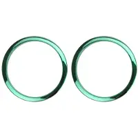 Bass Drum Os 2" Sound Hole Rings Green