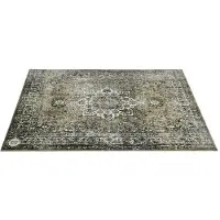 Drum N Base Vintage Persian Club Series Drum Mat Green 163cm x 142cm