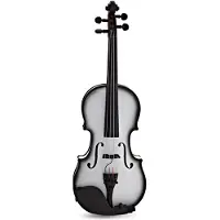 Glasser Bows Glasser AEX Acoustic Electric 4 String Violin White