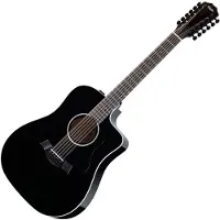 Taylor Guitars Taylor 250ce-BLK Plus 12-String Dreadnought Electro Acoustic Black