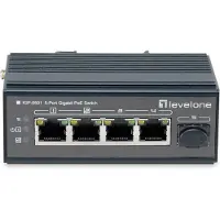 LevelOne 5x Ge Igp-0501 4xge 1xgsfp 4xpoe+ Switch