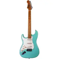 JET Guitars JS-300 Roasted Maple Left Handed Sea Foam Green