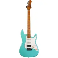 JET Guitars JS-400 HSS Roasted Maple Sea Foam Green
