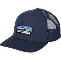 Patagonia P-6 Logo Trucker Caps blå