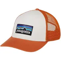 Patagonia P-6 Logo Trucker Caps oransj