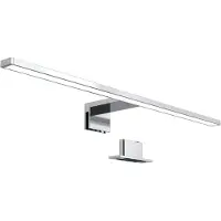 B.K. Licht LED-speillampe Mira, B 60 cm, krom, metall, 4000 K