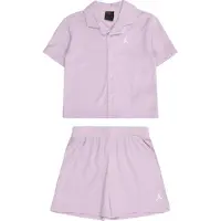 Jordan Shorts Sett - Skjorte/Shorts - Frotté - Doll m. Logo - - 6-7 år (116-122) - Shorts