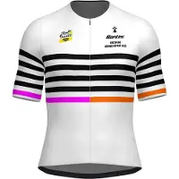 Santini Tdffaz Grand Départ Bretagne 2025 Kort Ermet Trøye