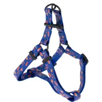 Warner bros DC Superman-sele, blå - Størrelse M: 51 - 66 cm brystomkrets