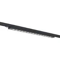 QAZQA Moderne sort taklampe for 1-fase skinnesystem 15W 1170 lm 3000K - Iconic Tsiri