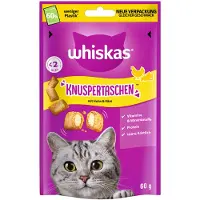Whiskas Crunchy Pockets - Sparepakke: Kylling & Ost 6 x 60 g