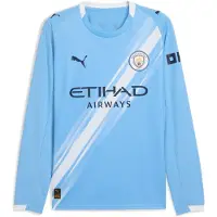 Puma Manchester City 25/26 Long Sleeve Home Jersey Men, Sport, Light Blue/White, XXL