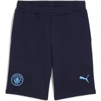 Puma Manchester City FtblEssentials Shorts Men, Sport, Navy/Light Blue, M