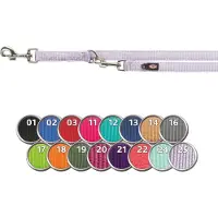 Trixie Premium adjustable leash, double, XS: 2.00 m/10 mm, graphite