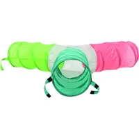 Trixie Gnavertunnel m. 4 indgange, 3x18x47cm, ass. farver