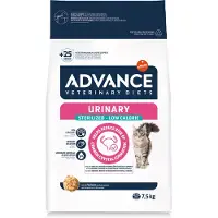 Advance Veterinary Diets Cat Urinary Sterilized Low Calorie - 7,5 kg