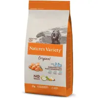 Nature´s Variety Nature's Variety Dog Dry til en spesialpris! - No Grain Adult laks (10 + 2 kg gratis)