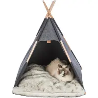 Trixie Hule-Tipi til Hunder - Koselig og Stilfull Hvileplass 70x70x70cm