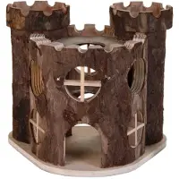 Trixie Play Castle Matti 2-etasjes smådyrskjul