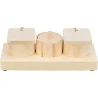 Trixie Snack cups, wood, 15 × 4.5 × 6 cm