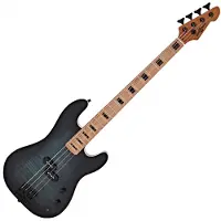 Gear4Music LA Select Bass Guitar fra Denim Burst