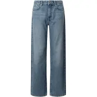 Pepe Jeans for woman. PL204902ID6 Jeans Loose St Lw Nicky blue (28/30), Casual, Cotton, Denim, Sustainable