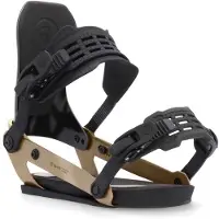 Ride A-10 Snowboardbinding brun