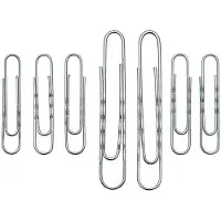 Wedo 124 75100, Galvanisert metall, Sølv, 77 mm, 100 stykker