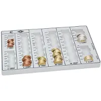 Wedo - myntrom - hvit - for P/N: 150 658000