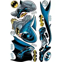 RoomMates Batman Bold Justice Gigant Wallsticker
