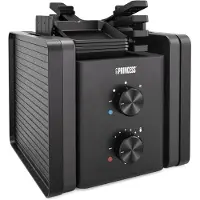 Princess 162660 raclettegrill for 8 personer, 1500 W, Purify, svart