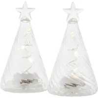 Sirius Home Sirius Wave Træ Klar - 2 stk - H 9 cm