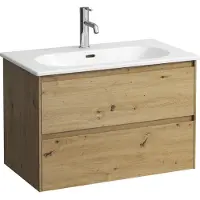 Laufen Møbelpakke LUA wild oak 800x455x525mm