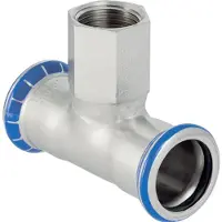 Geberit Geb. Mapress RF T-stk 88,9x3/4 - RF T-stk indv gevind d88,9mm Rp3/4 d1=88,9mm