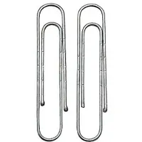 Wedo 110 50012261, Sølv, 50 mm, 100 stykker