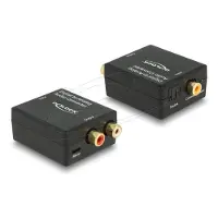 DeLOCK - Lydomformer fra digital til analog - svart