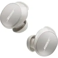 Bose QuietComfort - True wireless-hodetelefoner med mikrofon - i øret - Bluetooth - aktiv støydemping - hvit røyk