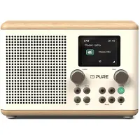 Pure Classic H4 - Cotton - White/Oak - DAB+/FM - Mono - Hvit