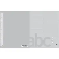 Bantex Skrivehæfte , 17 x 21 cm, 8 x 3 linjer (5+7+5 mm), grå, 20 stk.