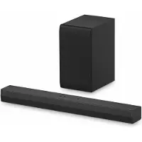 LG Soundbar S40T med trådløs subwoofer og 300 W utgangseffekt