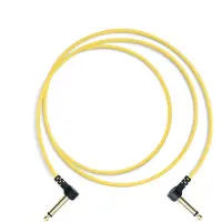 MyVolts Candycords Pedal Cable 6.35mm Angled Jack 150cm Pineapple