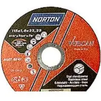 SAINT-GOBAIN Skæreskive 115x1,0x22,2 mm - Norton Vulcan A60T-Bf Inox 41