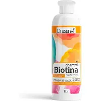 Drasanvi Sjampo Med Biotin Og Aloe Vera For Tørt Hår 1l