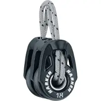 Harken T2 Carbo blokk 18 mm dobbel