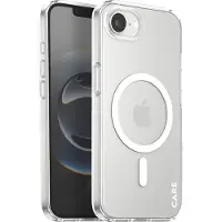 PanzerGlass CARE by Flagship Case Transparent Urban Combat w. White MagSafe iPhone 16e I 17e